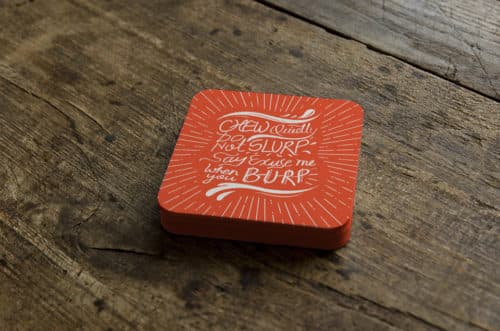 Fat Man's Cafe Signage