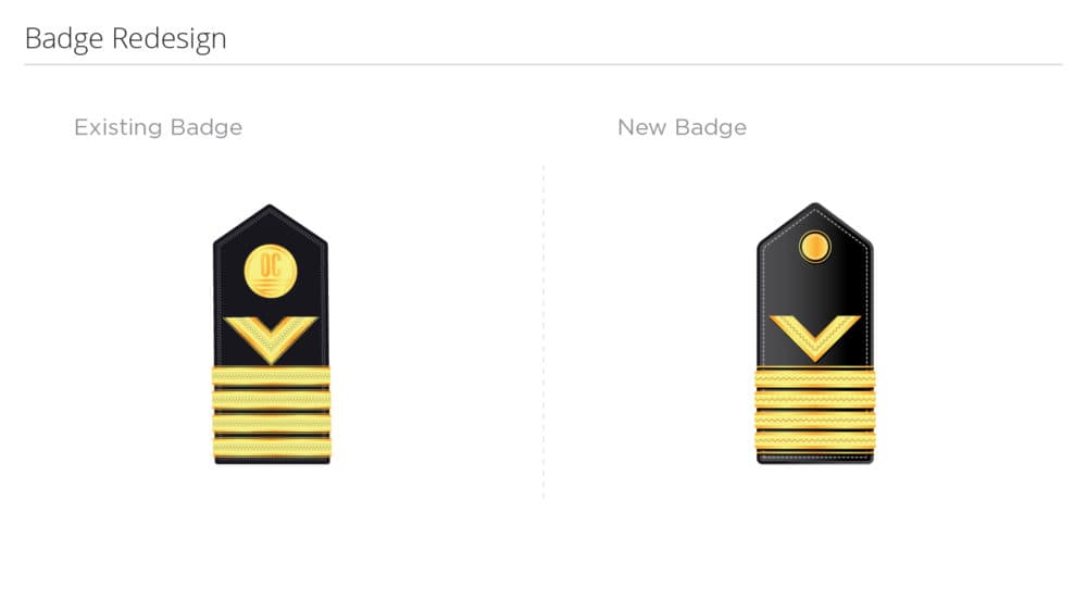 Officer's Choice Premium Bottle Design