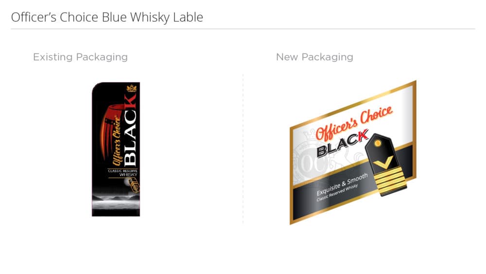 Officer's Choice Premium Design