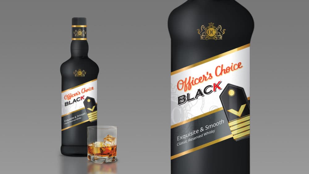 Officer's Choice Luxury Packaging